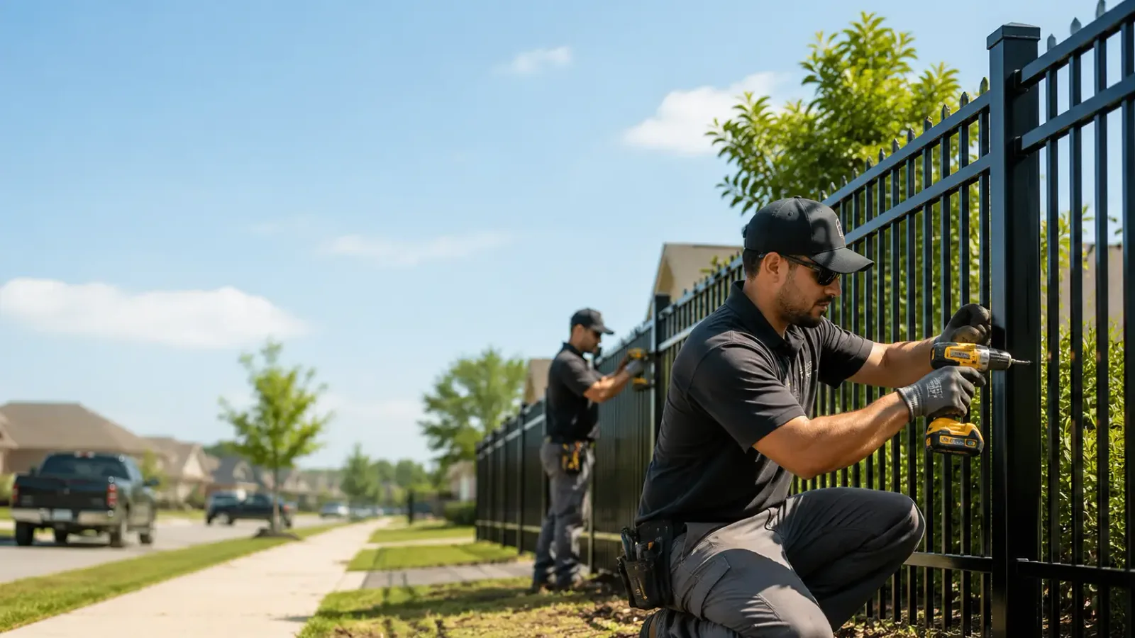 Metal Fence Installation in Healdton, OK